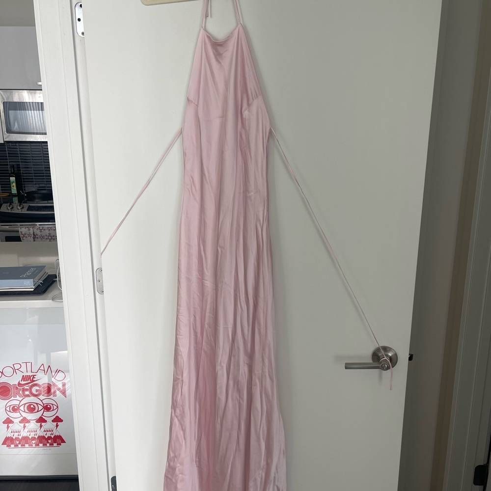 Reformation Pink Backless Dress - Picture 6 of 6